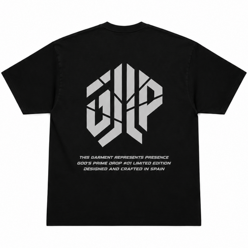 GOD'S PRIME ESSENTIALS BLACK #01 T-Shirt